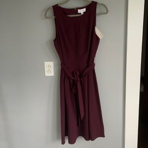 Burgundy Dress
